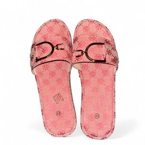 Cute pink platform shoes